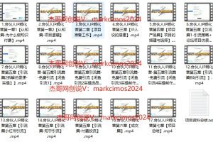 2024年普通人如何通过知识付费“卖项目”年入“百万”人设搭建-黑科技暴力引流-全流程