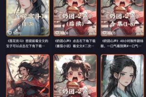 外面卖399元mj软件ai绘图项目，含剪辑，特效，文案，账号运营（配套齐全）