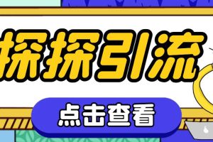 探探色粉引流必备神器多功能高效引流，解放双手全自动引流【引流脚本+使