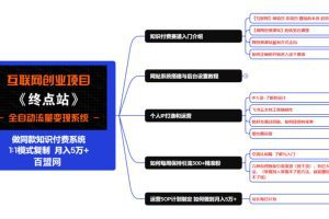 你还在到处找项目？还在当韭菜？我靠卖项目一个月收入5万+，曾经我也是个失败者。